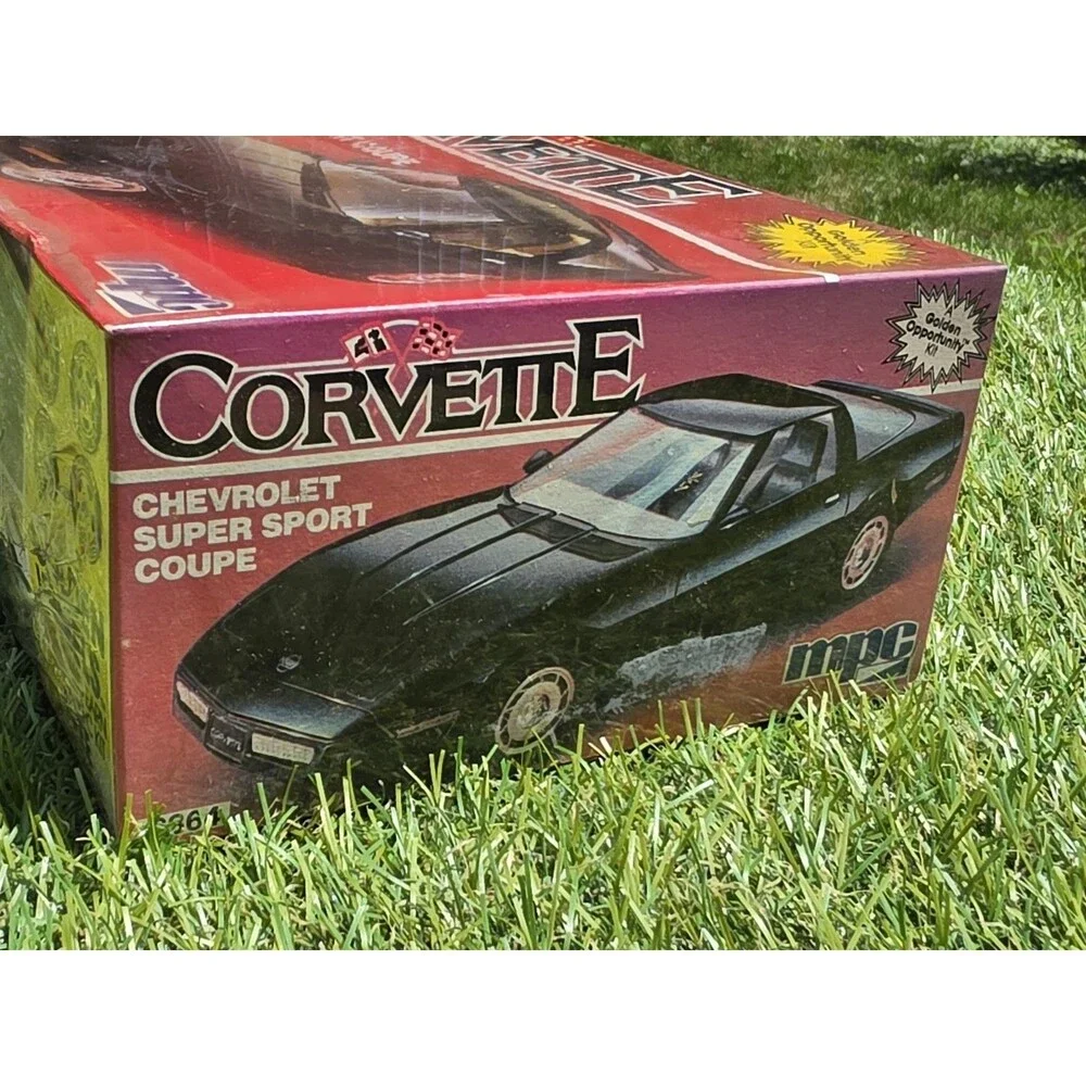 MPC Corvette Chevrolet Super Sport Coupe Car Model Kit #6364 New Sealed*